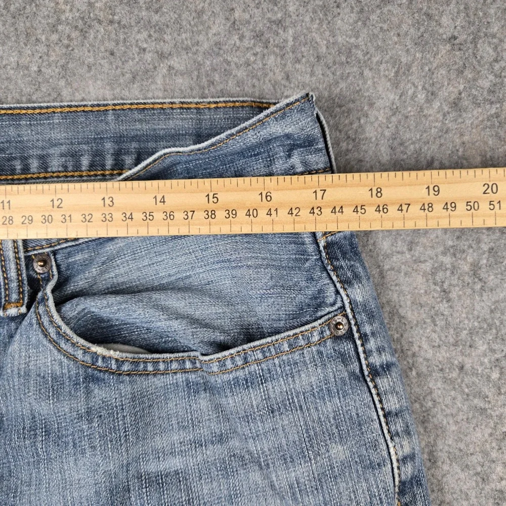 Levi Strauss 559 Relaxed Straight Jeans Mens 34x29 Blue Denim Classic Workwear